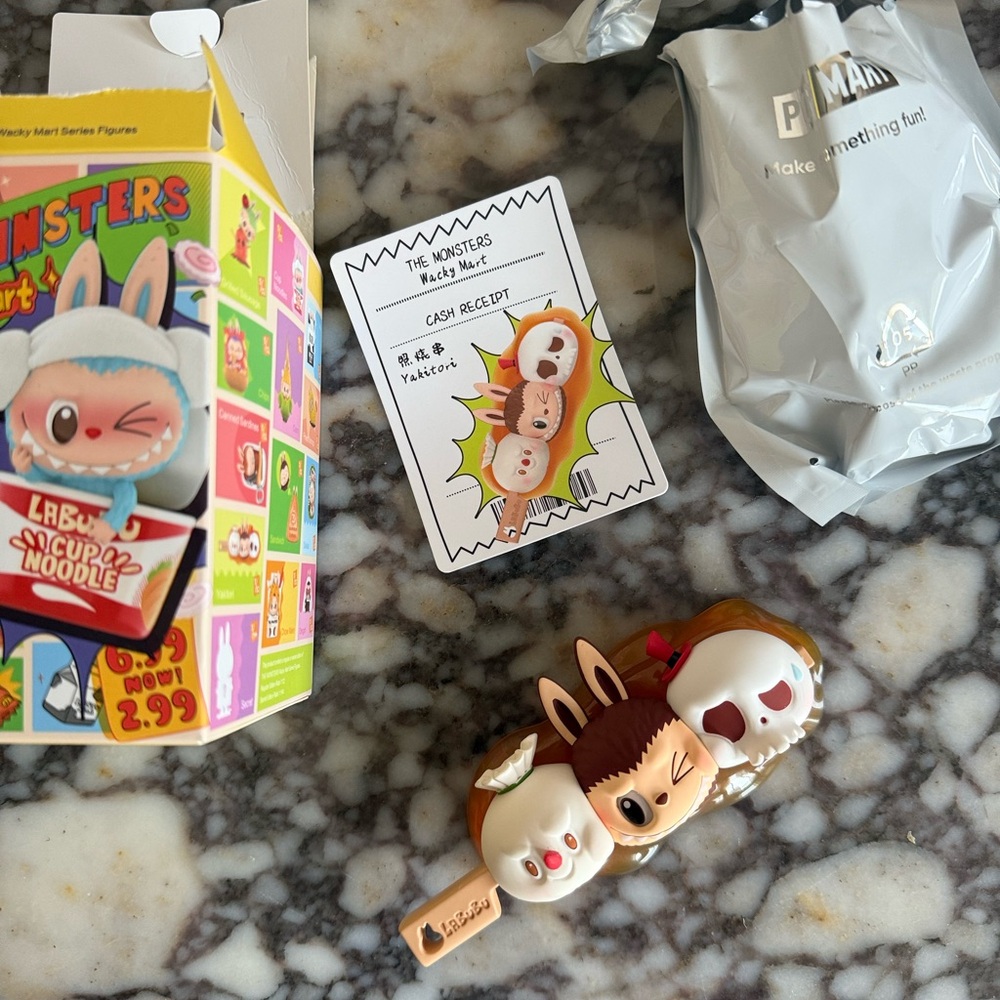 Labubu the monsters wacky mart vinyl toy - Picture 2 of 2